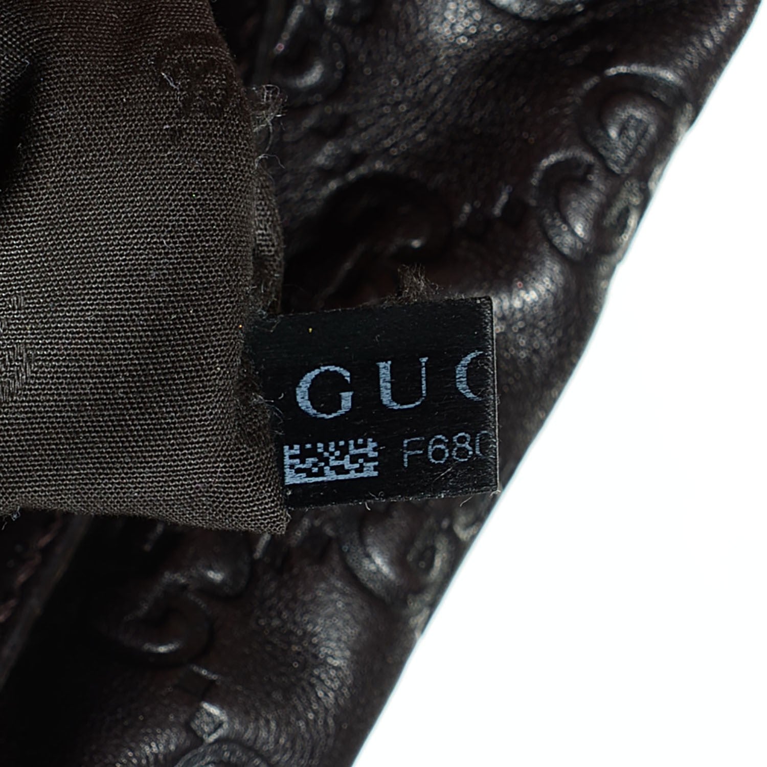 Gucci Guccissima Medium GG Twins Hobo Dark Brown 8 of 9