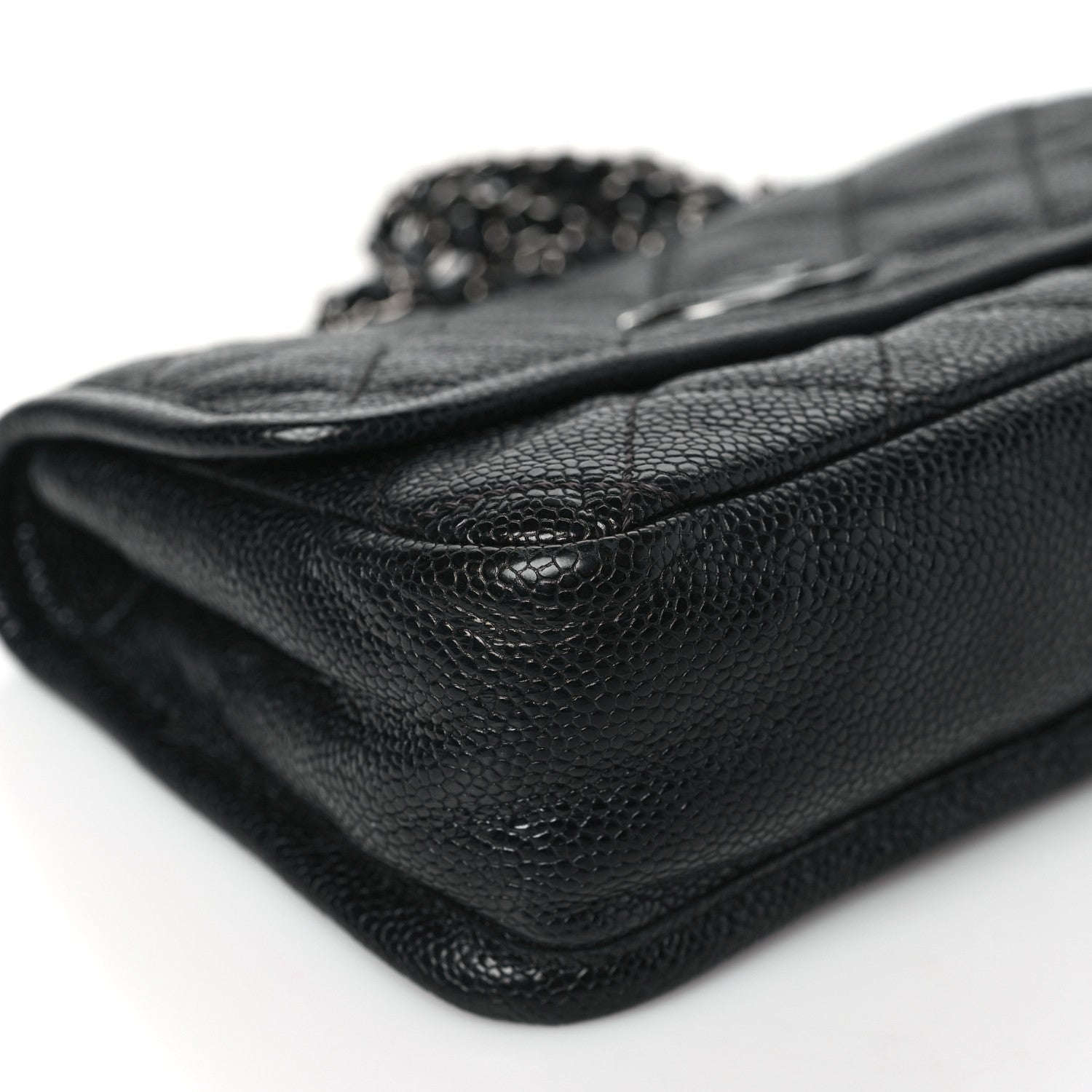 Chanel Caviar Small Natural Beauty Flap Black 9 of 11