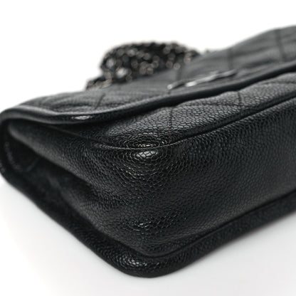 Chanel Caviar Small Natural Beauty Flap Black 9 of 11
