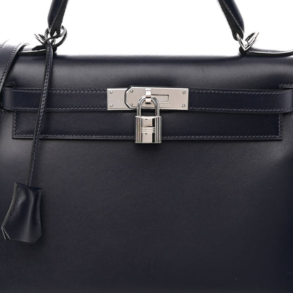 Hermes Box Kelly Sellier 28 Indigo 8 of 17