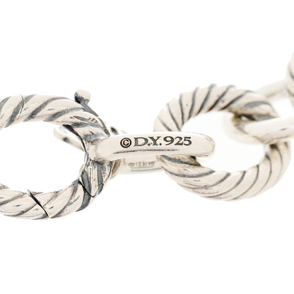 David Yurman Sterling Silver 12mm Large Oval Link Bracelet 3 of 3
