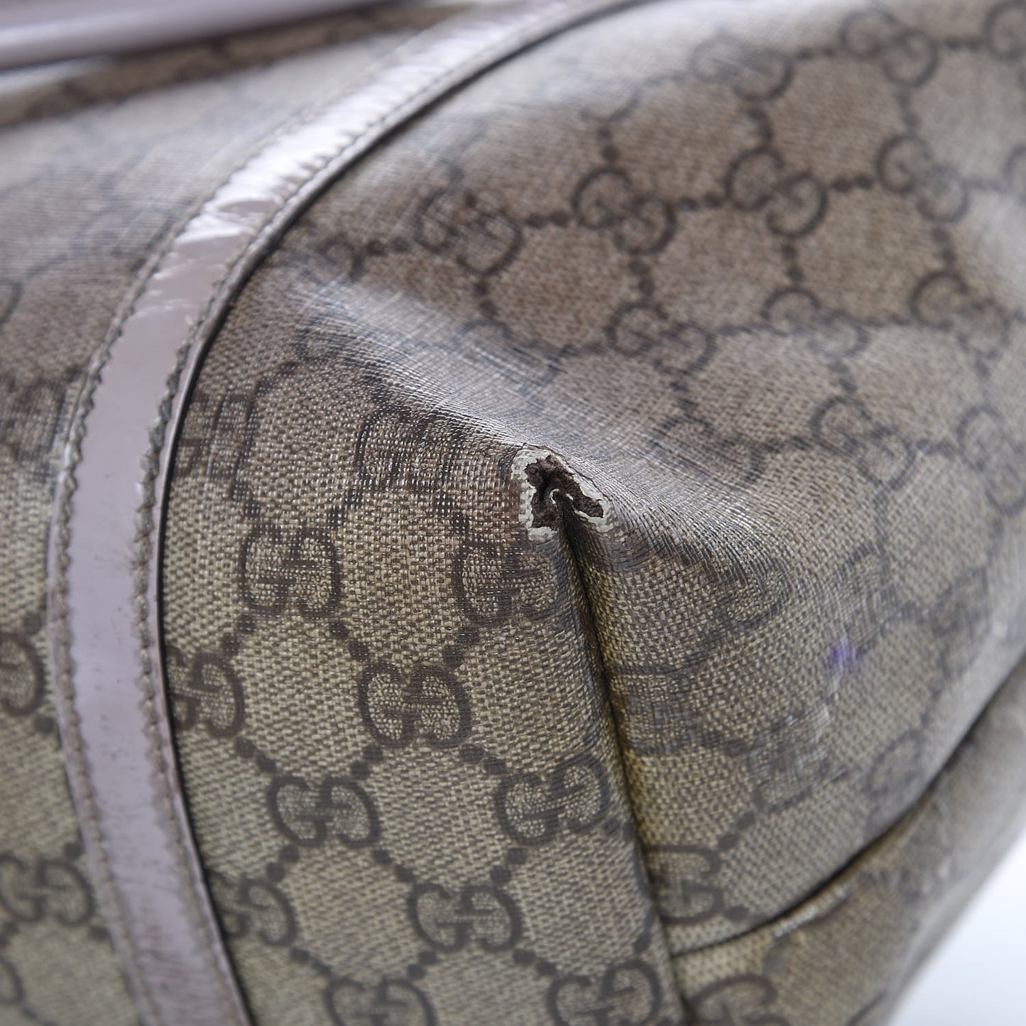 GG Plus Monogram Medium Joy Tote Purple