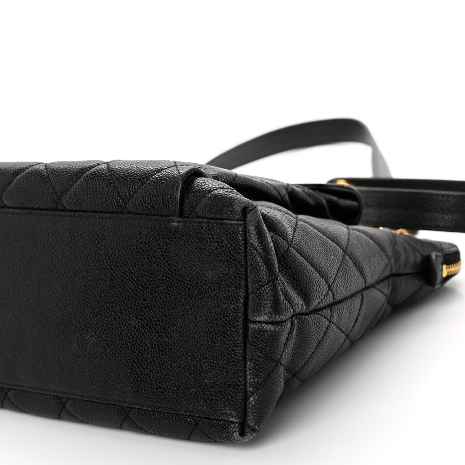 Chanel Caviar Quilted Flap Shoulder Bag Black 9 of 12