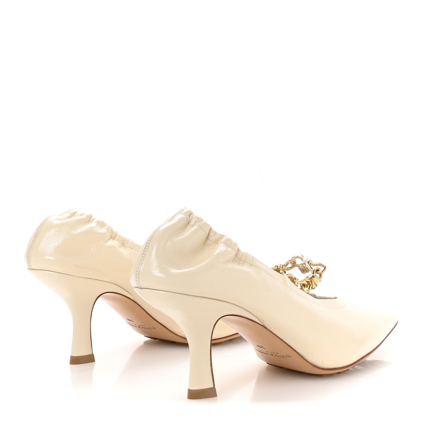Crushed Nappa Melbourne Pumps 39 Sea Salt