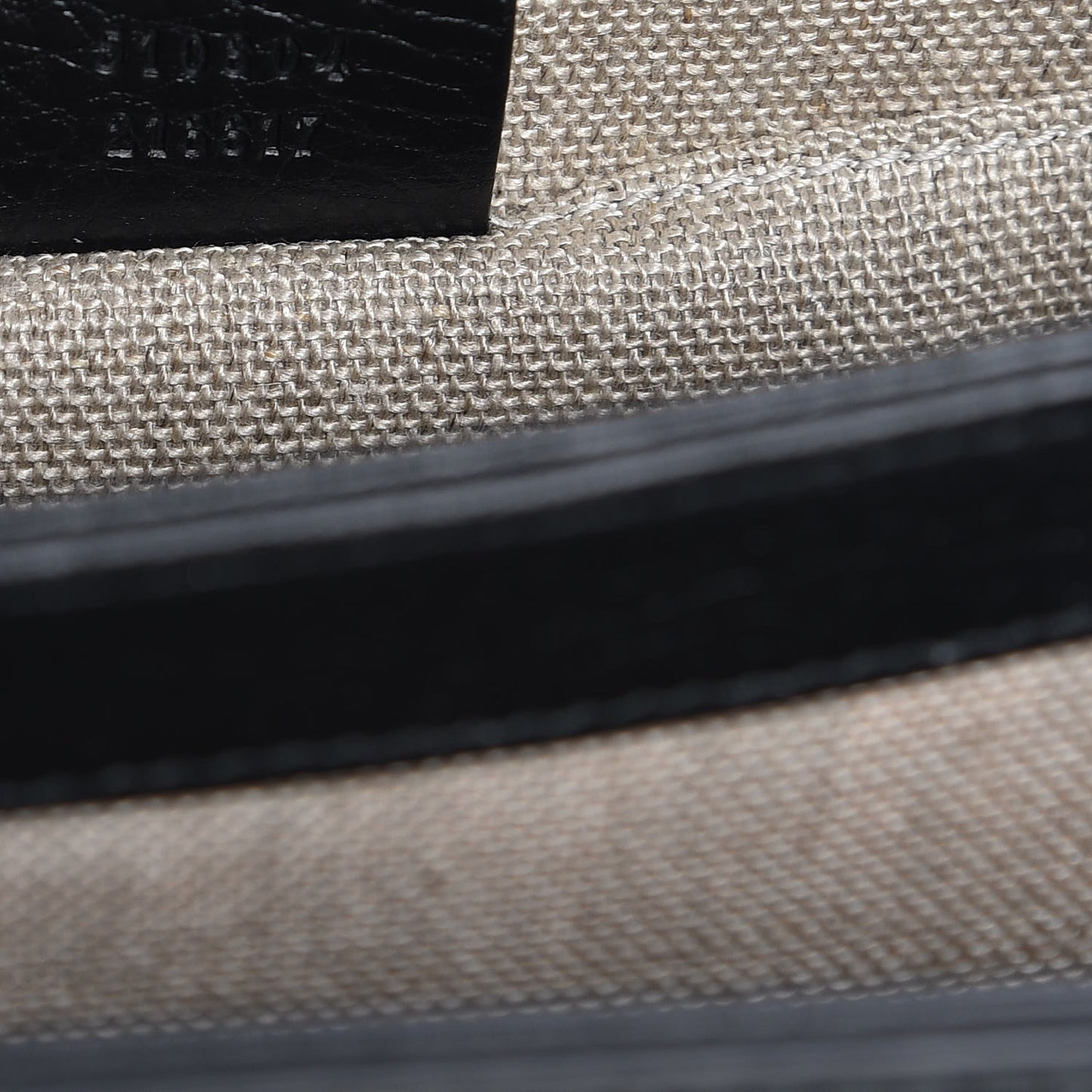 Dollar Calfskin Small Interlocking G Shoulder Bag Black