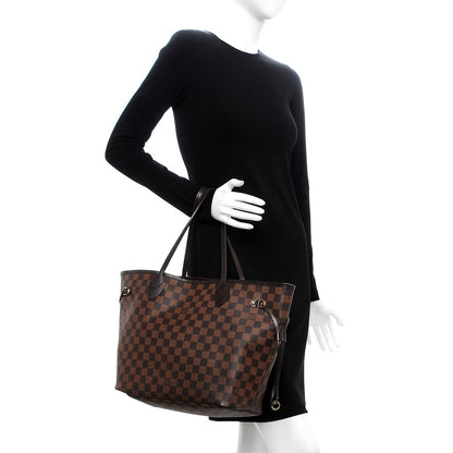 Louis Vuitton Damier Ebene Neo Neverfull MM 2 of 12