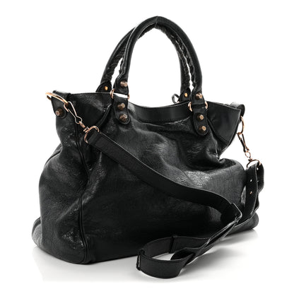 Balenciaga Agneau Giant 12 Rose Gold Hardware Velo Black 4 of 11