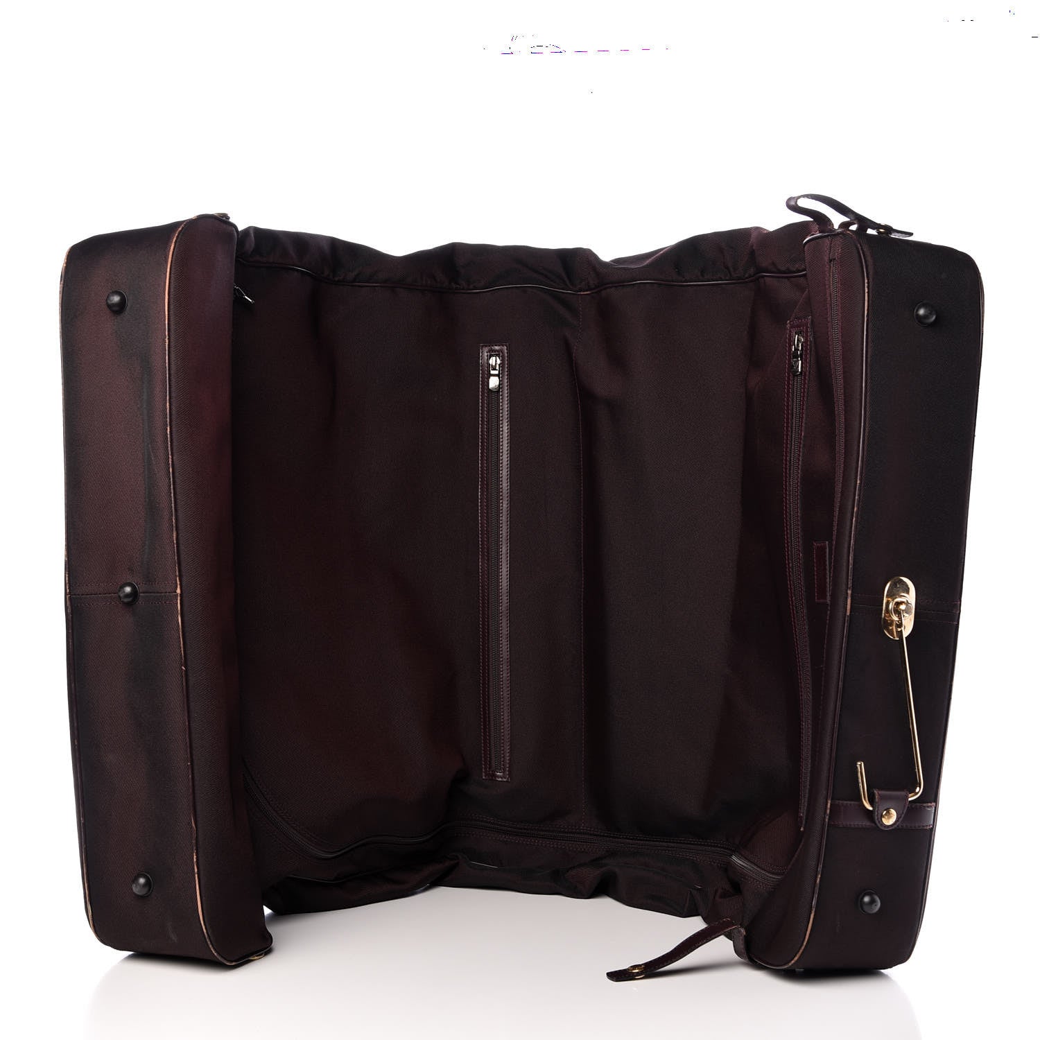 Louis Vuitton Taiga Canvas 5 Hanger Garment Carrier Bordeaux 5 of 20