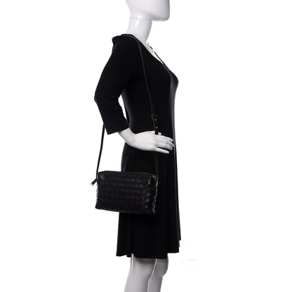 Bottega Veneta Nappa Intrecciato Crossbody Black 2 of 9