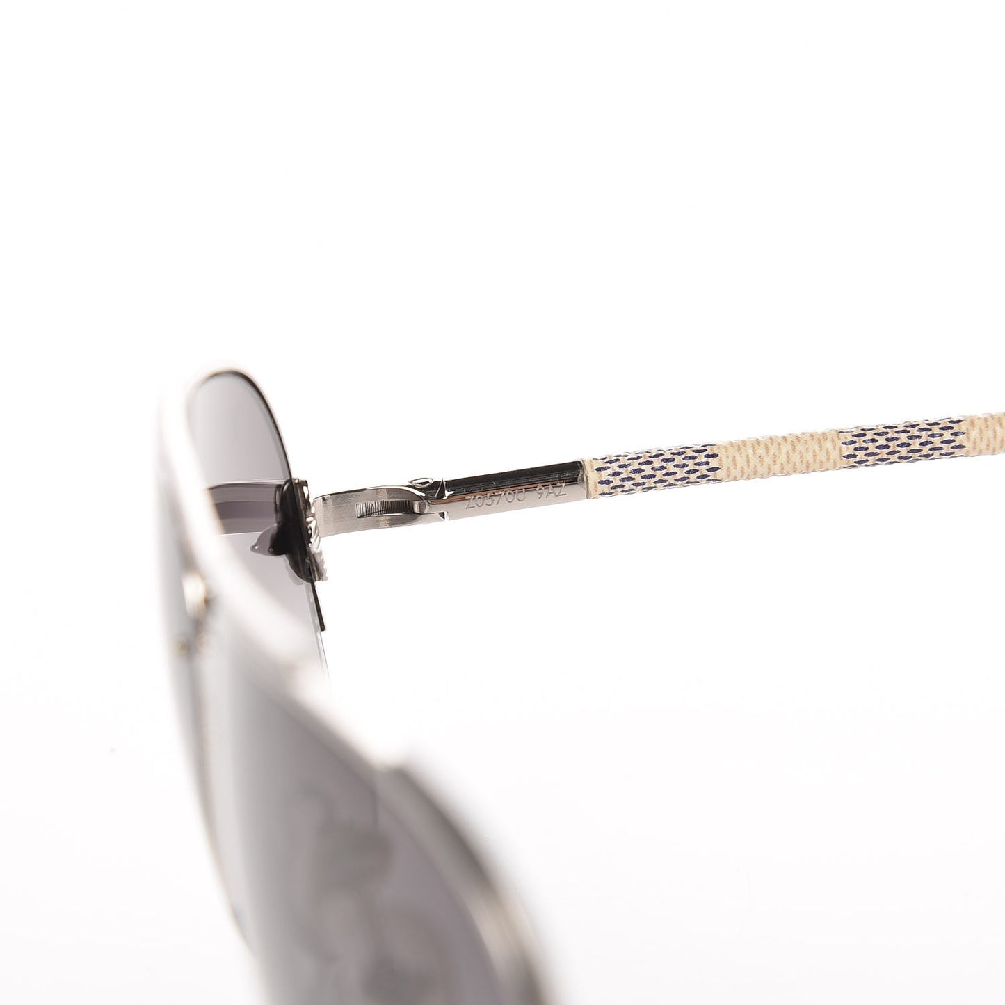 Damier Azur Petite Viola Pilote Aviator Sunglasses Z0570U