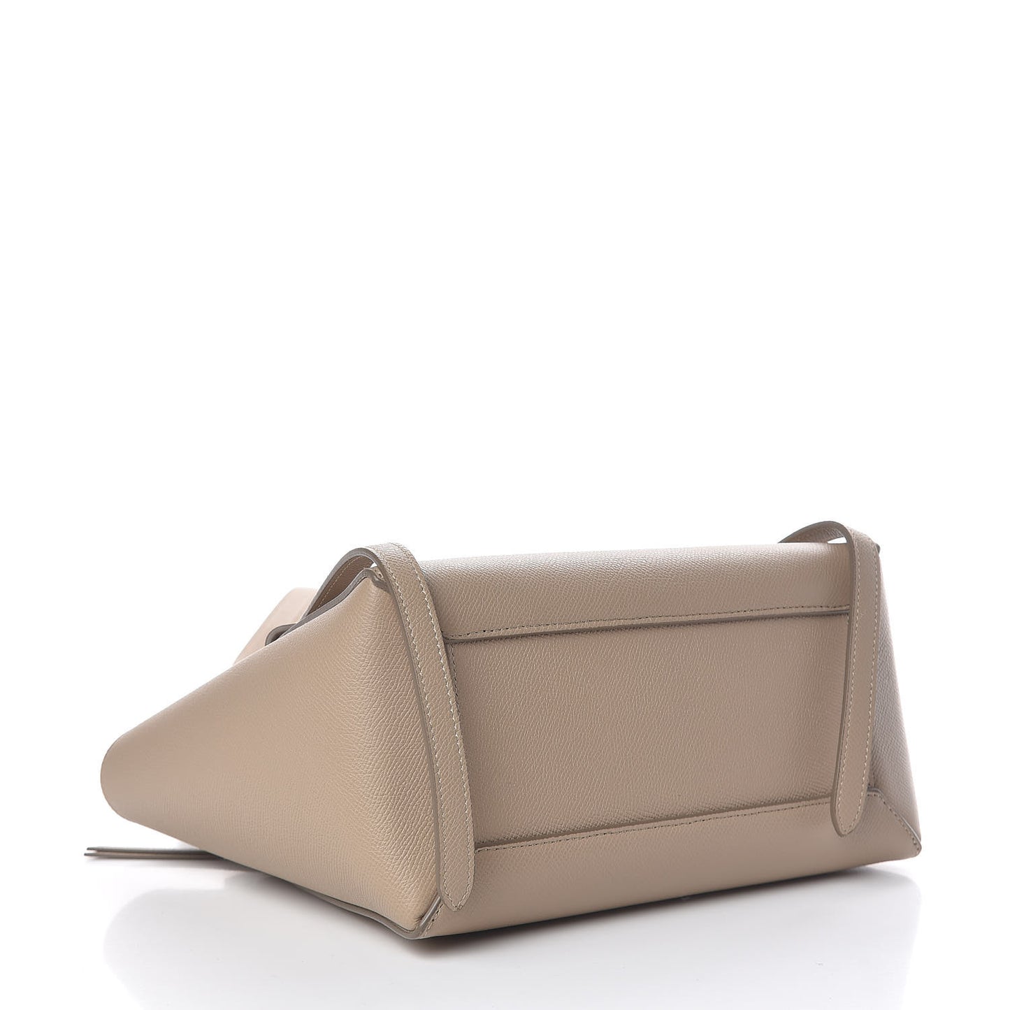 Grained Calfskin Micro Belt Bag Light Taupe