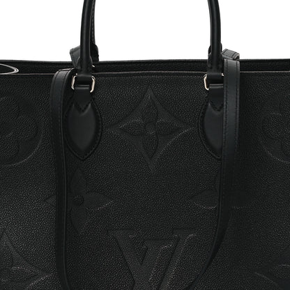 Louis Vuitton Empreinte Monogram Giant Onthego GM Black 8 of 10