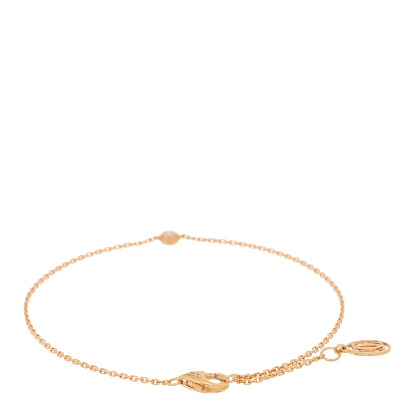 18K Yellow Gold Diamond XS D'Amour Bracelet