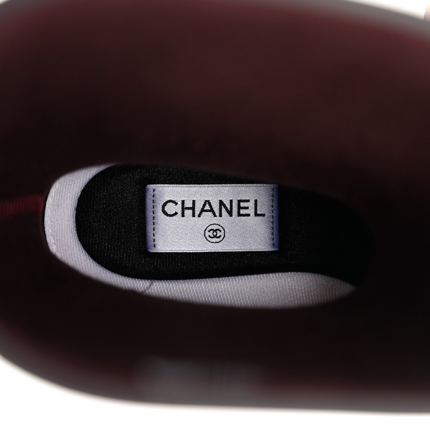 Chanel Caoutchouk CC High Boots 35 Black 6 of 8