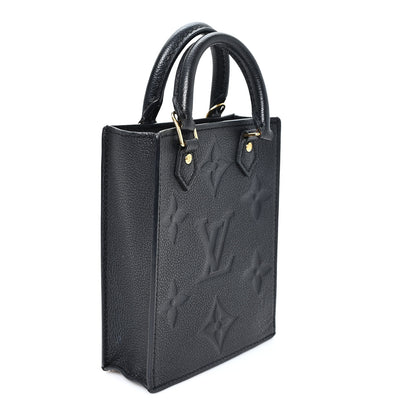 Louis Vuitton Empreinte Monogram Giant Petit Sac Plat Black 3 of 10