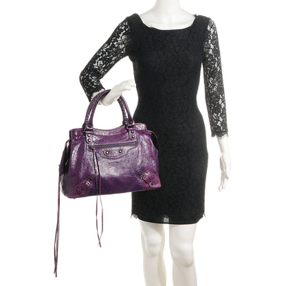 Balenciaga Chevre Step Violet 2 of 11