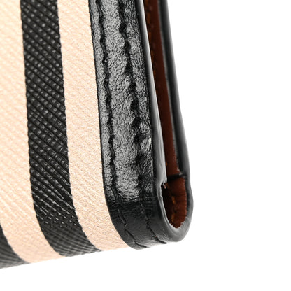 Burberry E-Canvas Icon Stripe Small Folding Wallet Archive Beige 14 of 14