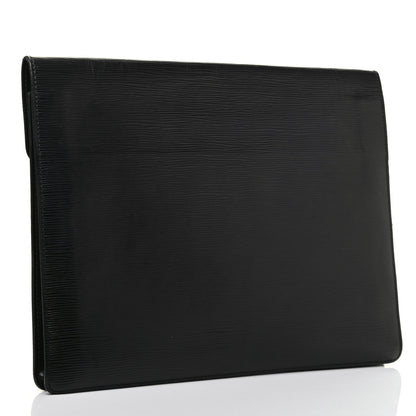 Louis Vuitton Epi Senator Document Case Black 2 of 6