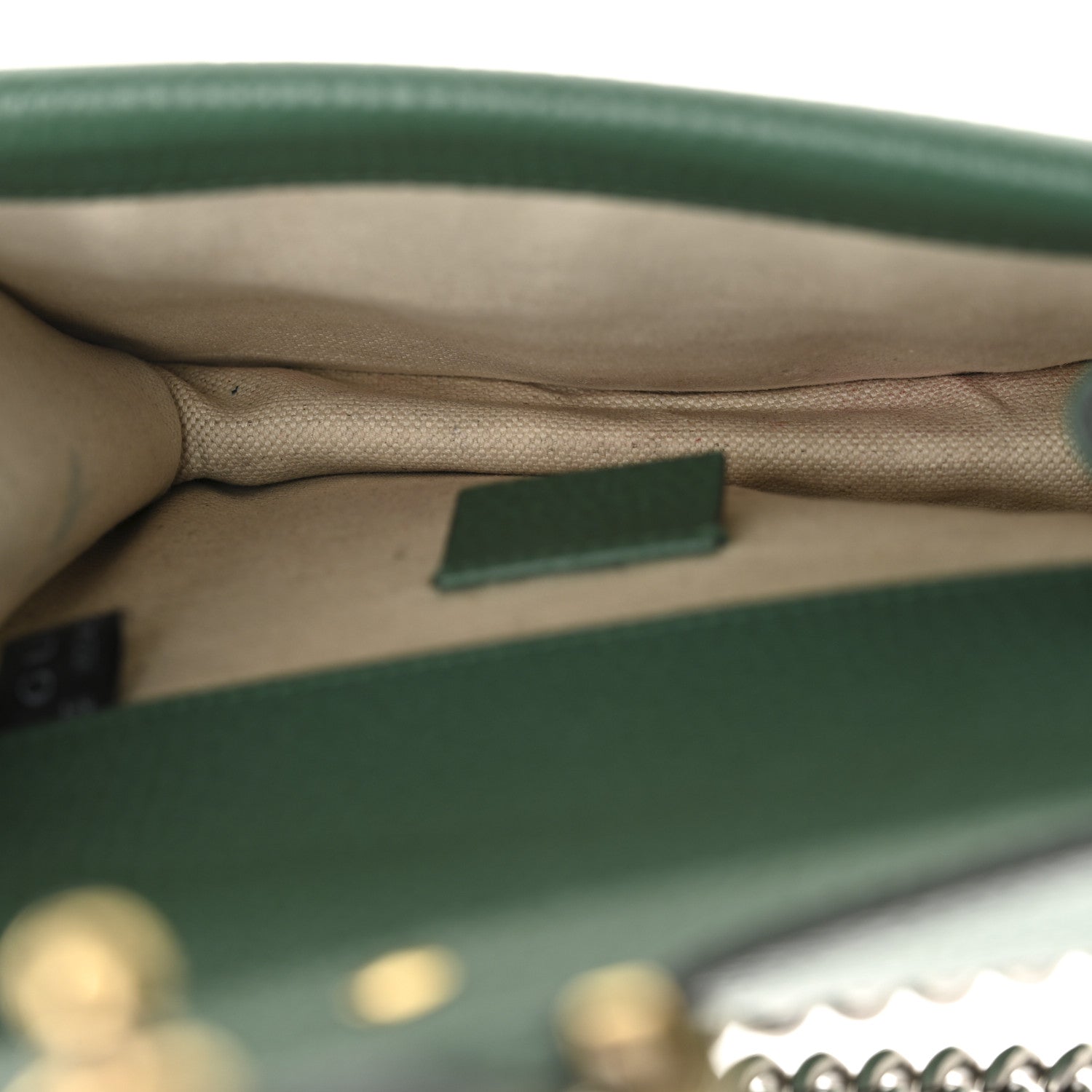 Gucci Calfskin Mini Dionysus Shoulder Bag Emerald 5 of 14