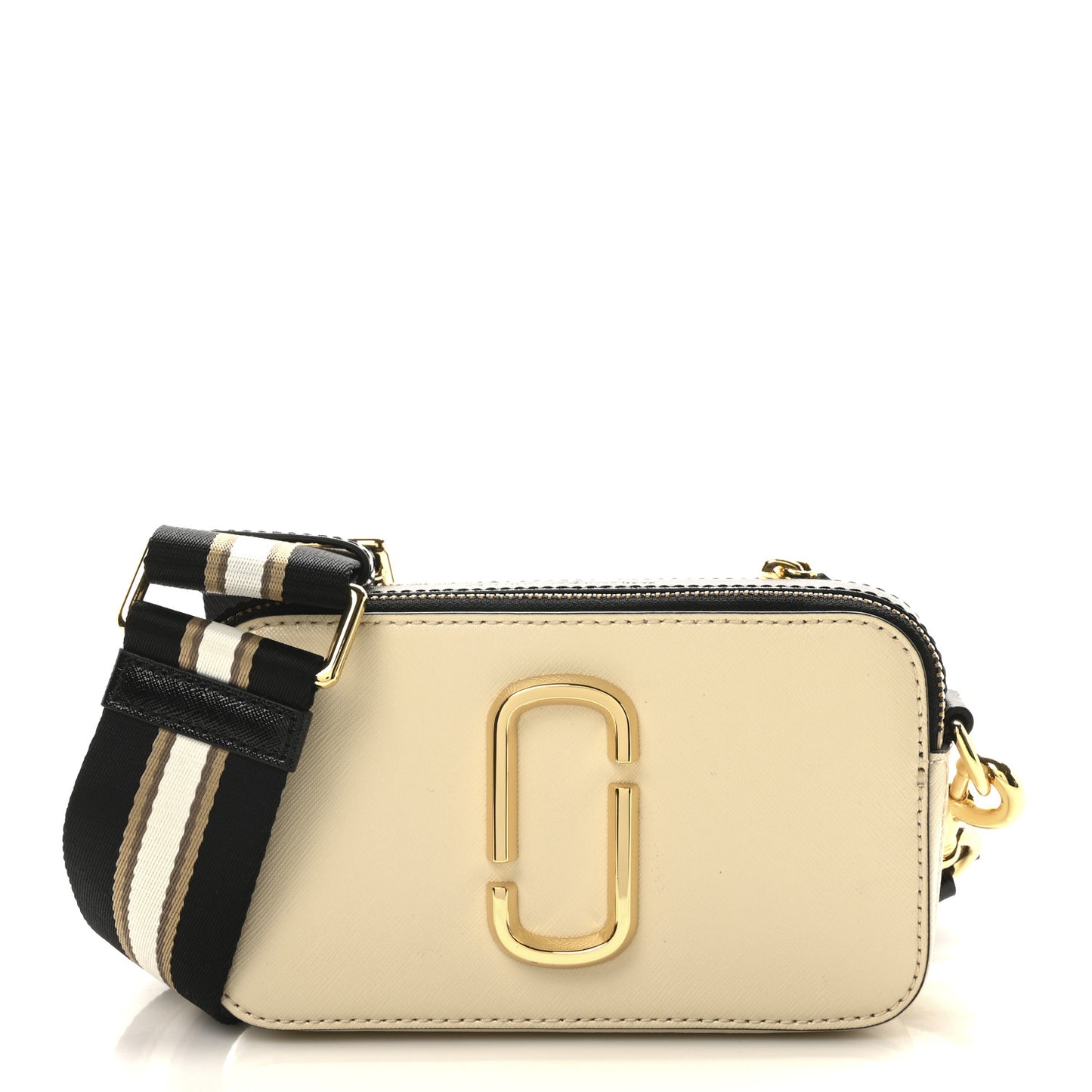Saffiano Small Snapshot Camera Bag New Cloud White Multicolor