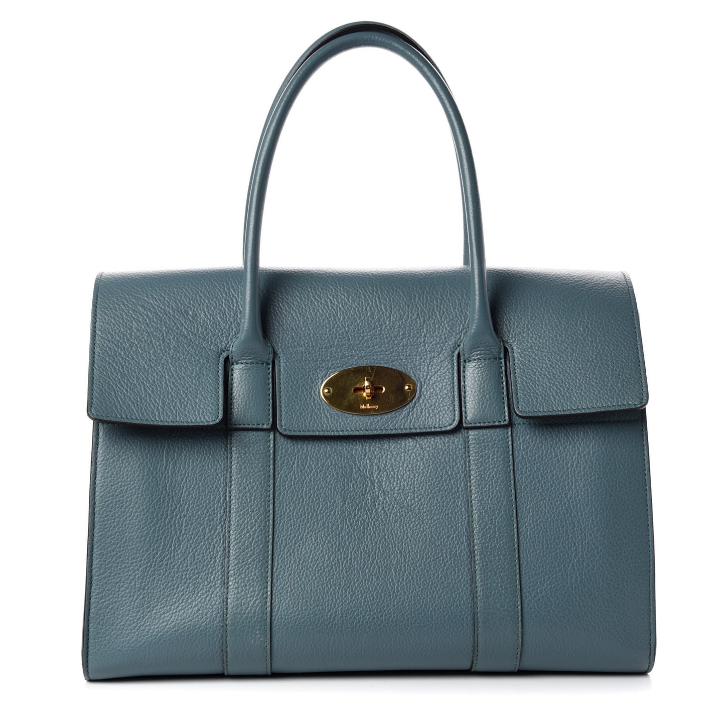 Classic Grain Calfskin New Bayswater Nordic Blue