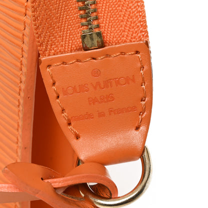 Louis Vuitton Epi Pochette Accessories 24 Mandarin 6 of 8