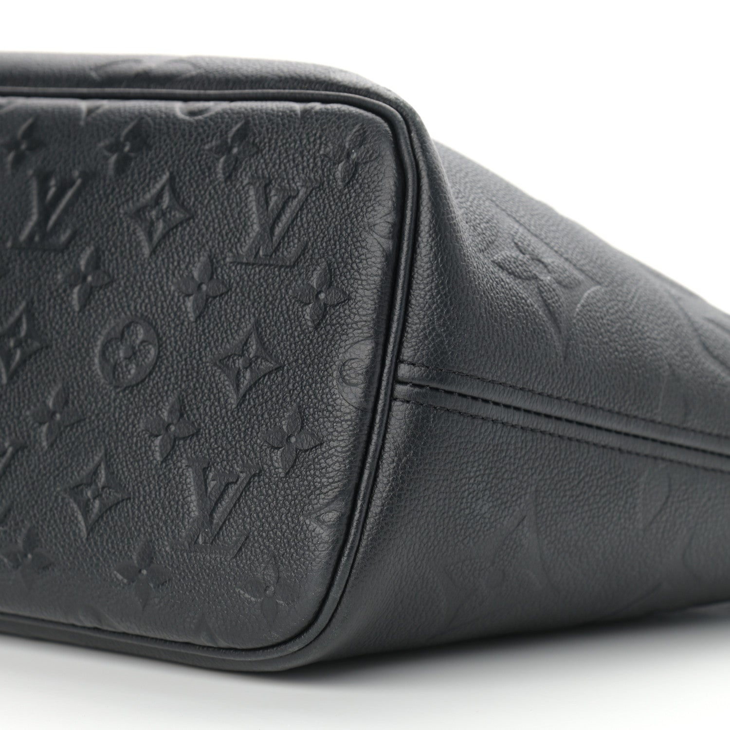Louis Vuitton Empreinte Monogram Giant Neverfull MM Black 8 of 11
