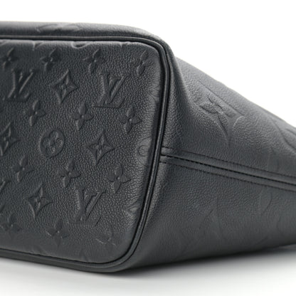 Louis Vuitton Empreinte Monogram Giant Neverfull MM Black 8 of 11