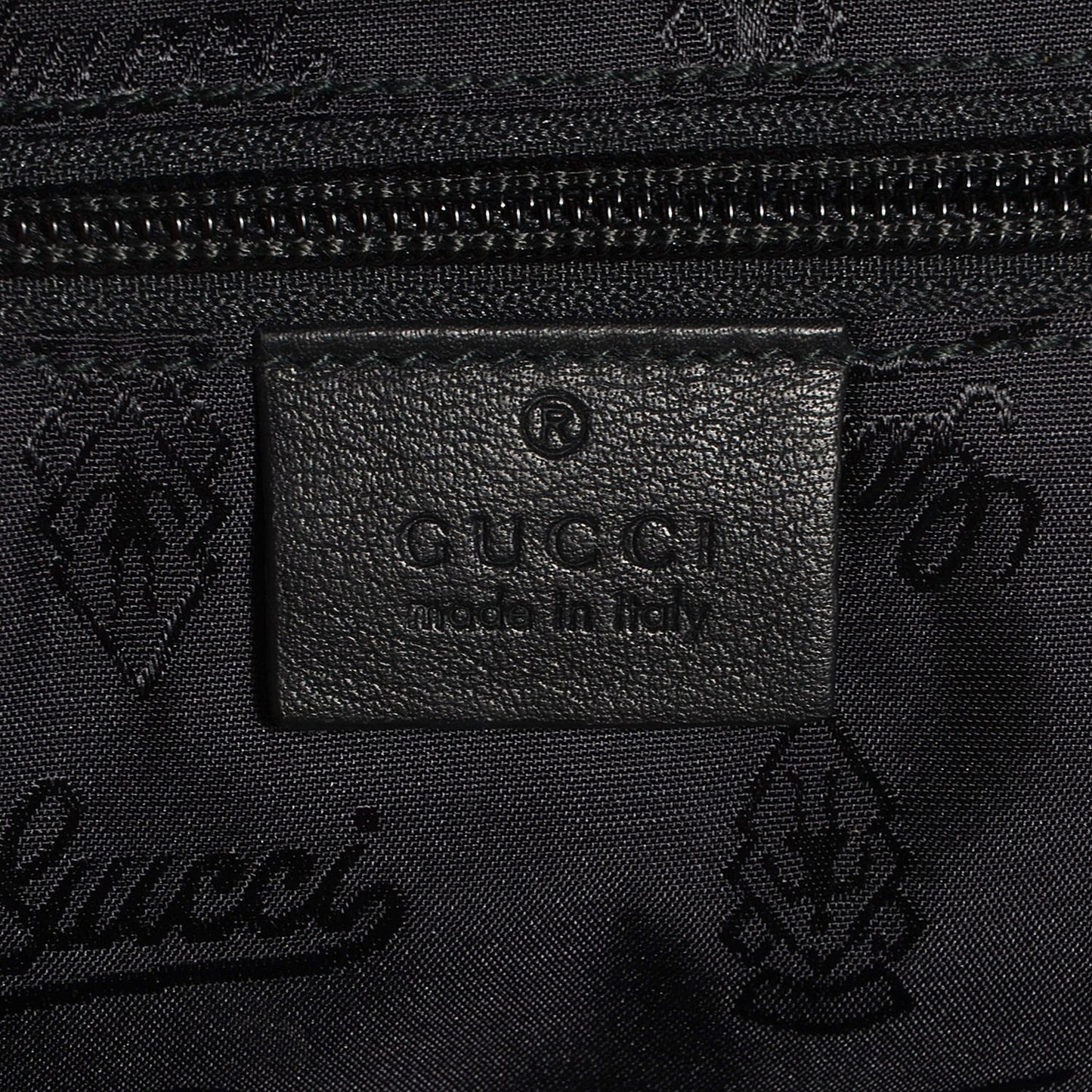 Guccissima Medium Classic Backpack Black