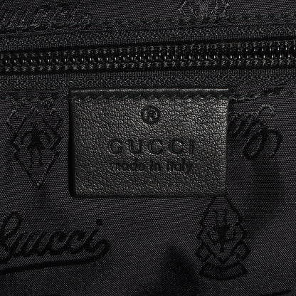 Gucci Guccissima Medium Classic Backpack Black 6 of 9