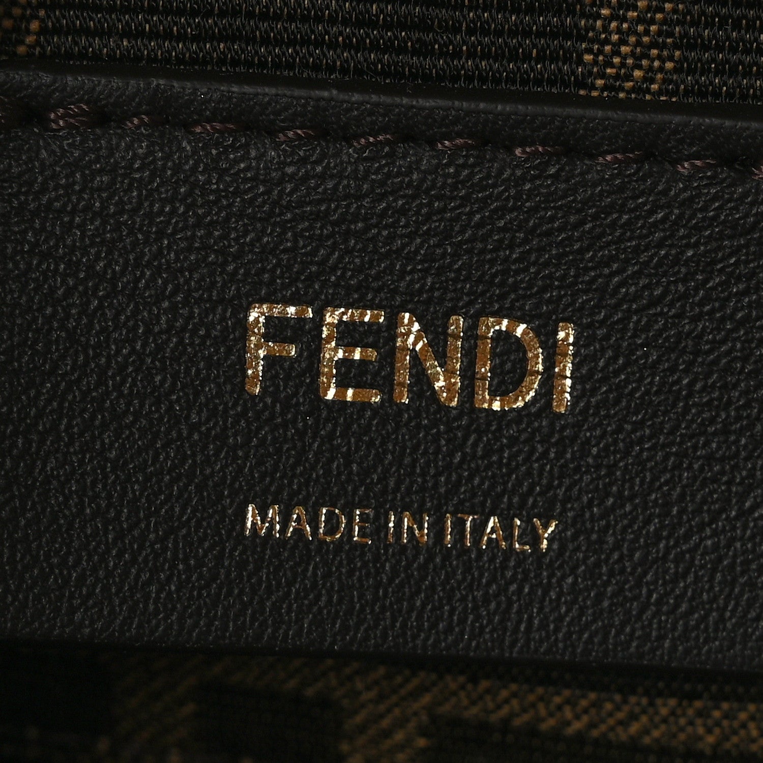 Fendi Vitello King Plexiglass Logo Embossed Mini By The Way Top Handle Boston Bag Papavero 6 of 9
