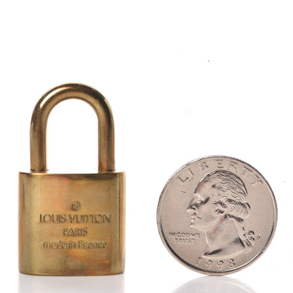 Louis Vuitton Brass Lock and Key Set #315 2 of 3