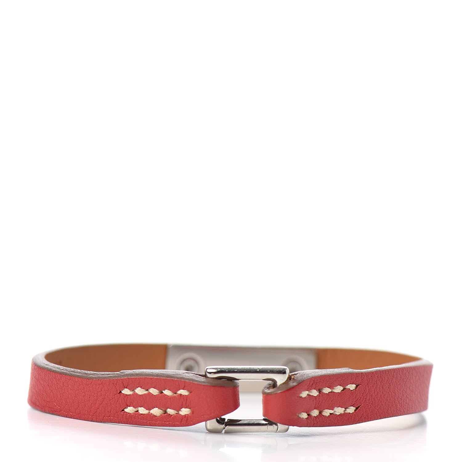 Hermes Swift Micro Rivale Bracelet S Rouge Casaque 3 of 4