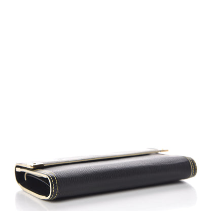 Louis Vuitton Suhali Porte Tresor International Wallet Black 4 of 8