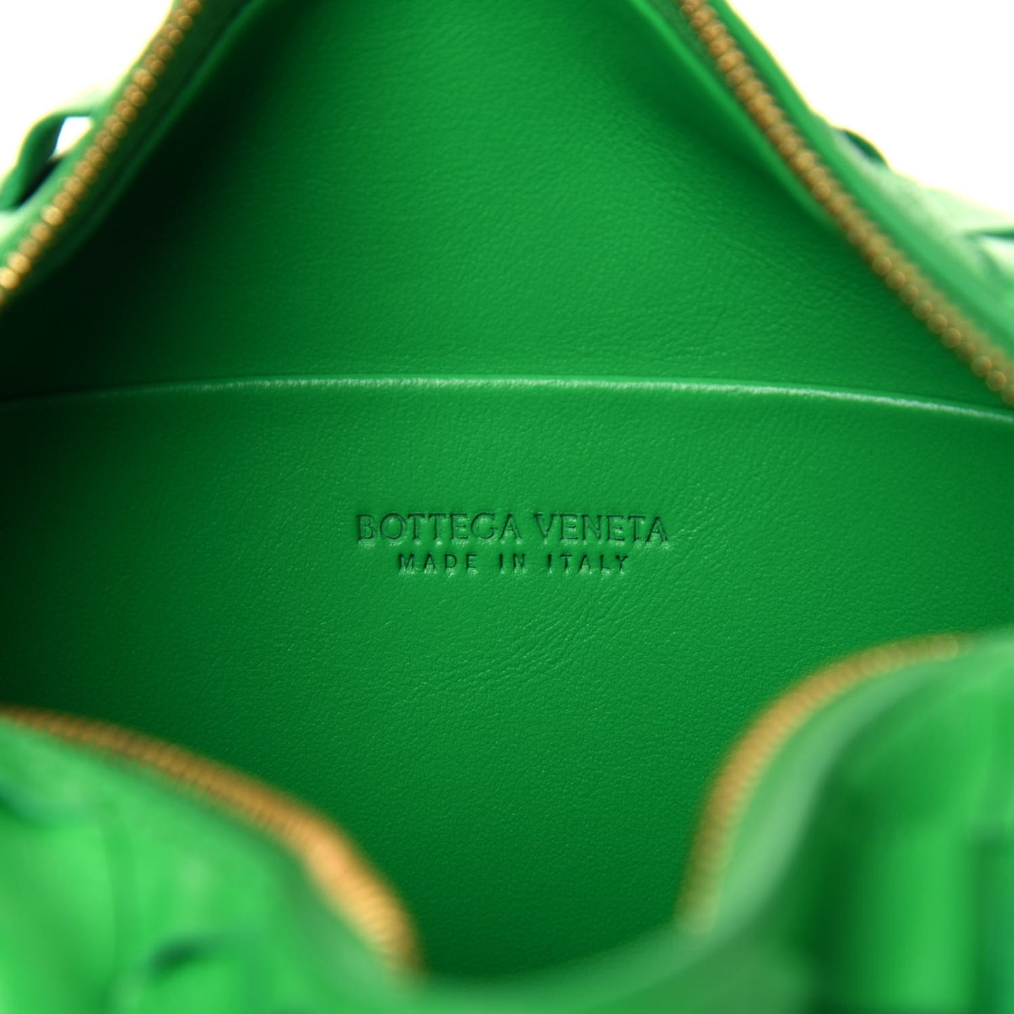 Nappa Intrecciato Mini Loop Camera Bag Parakeet