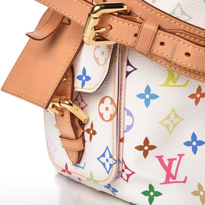 Louis Vuitton Monogram Multicolor Petit Noe White 8 of 14