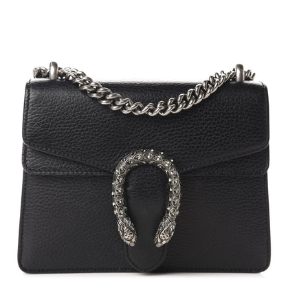 Gucci Calfskin Mini Dionysus Shoulder Bag Black 1 of 12