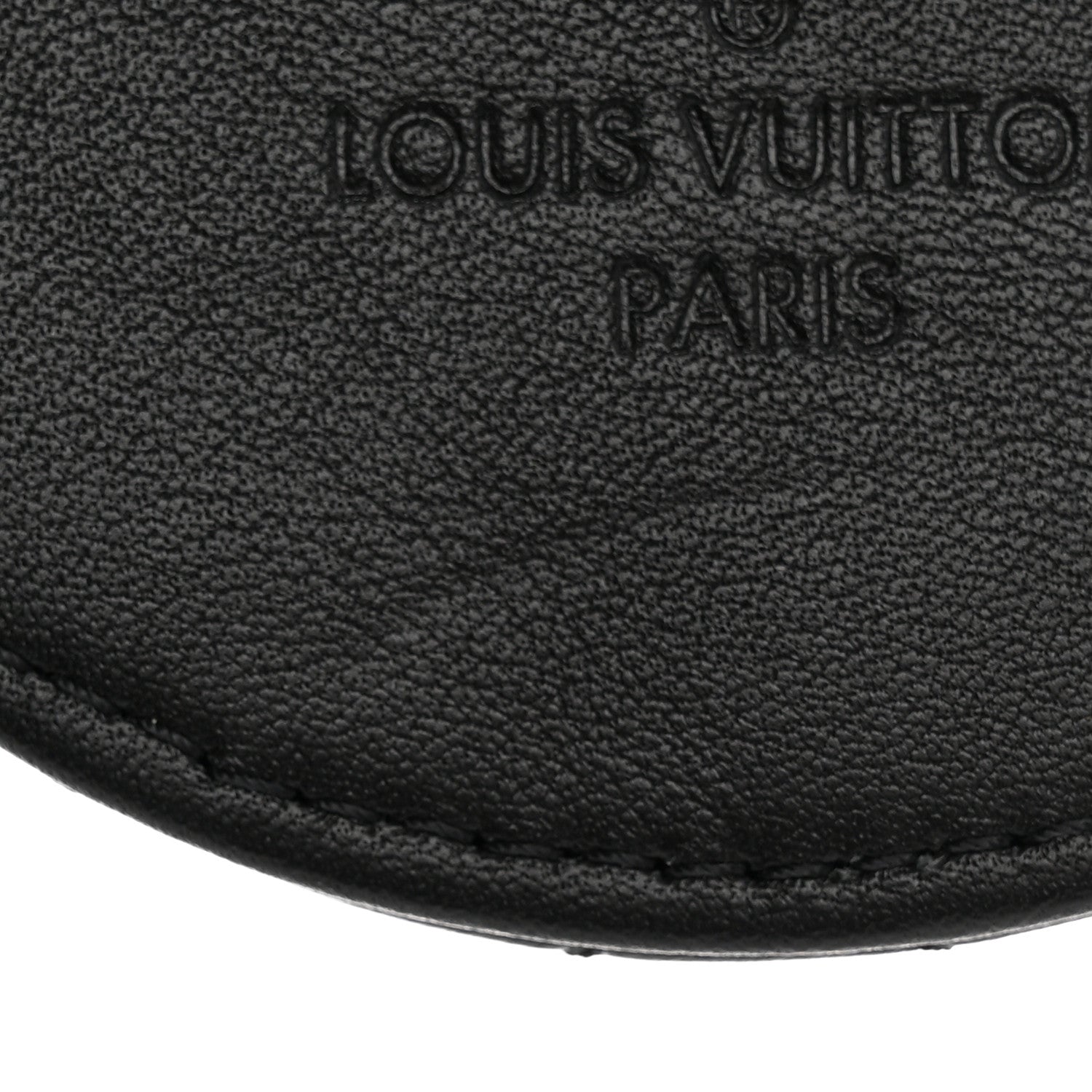 Louis Vuitton Calfskin New Wave Multi Pochette Round Coin Purse Black 7 of 8