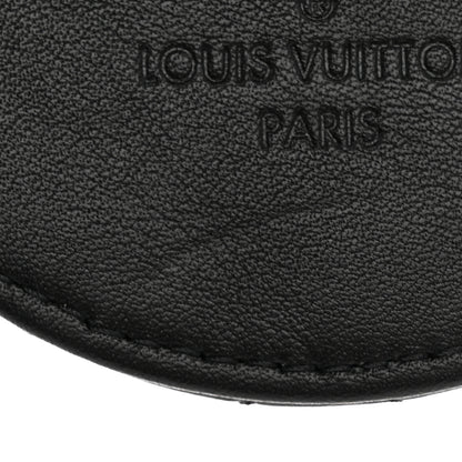 Louis Vuitton Calfskin New Wave Multi Pochette Round Coin Purse Black 7 of 8