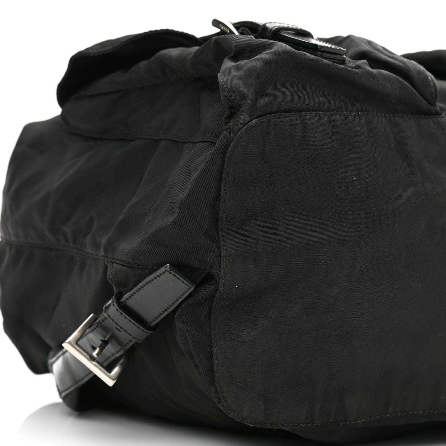 Nylon Vela Medium Backpack Black