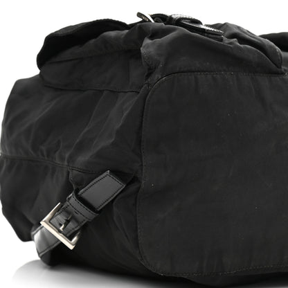 Prada Nylon Vela Medium Backpack Black 9 of 14