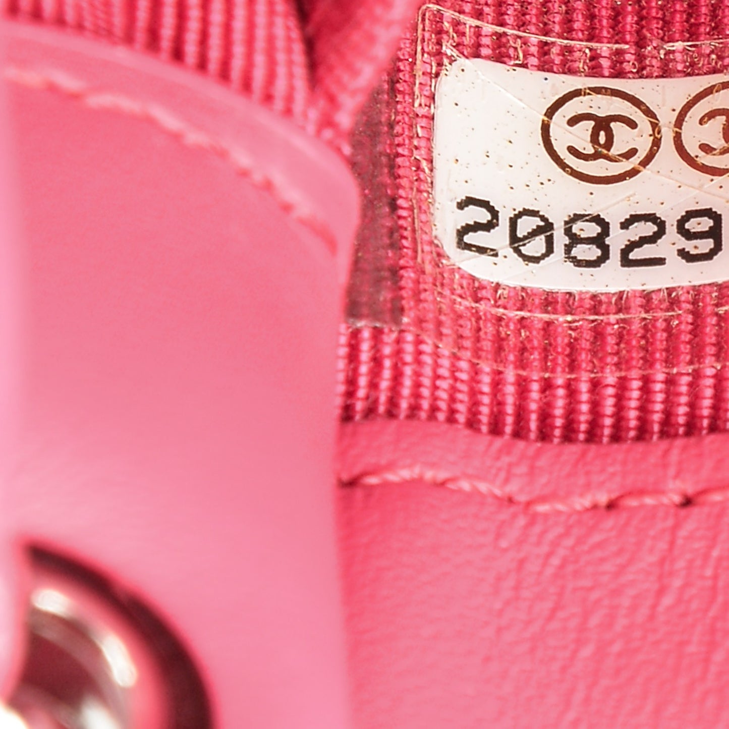 Patent Crossbody CC Phone Holder Dark Pink