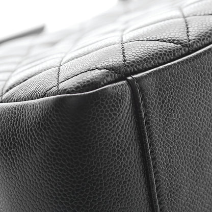 Chanel Caviar Quilted Grand Shopping Tote GST Black 10 of 11