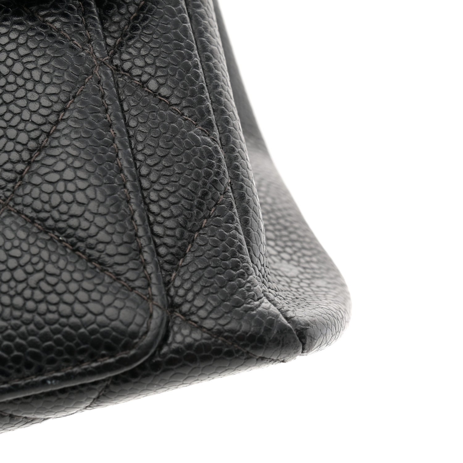 Chanel Caviar Quilted Medium Single Flap Black 11 of 11