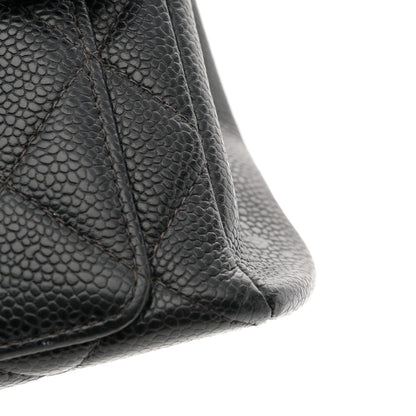 Chanel Caviar Quilted Medium Single Flap Black 11 of 11