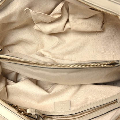 Gucci Guccissima Medium Mayfair Tote Off White 5 of 11