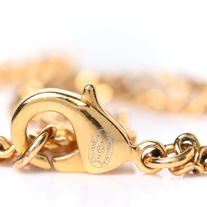Chanel Enamel Chain CC Necklace Gold Multicolor 6 of 7