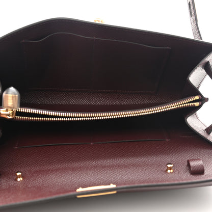Hermes Epsom Kelly To Go Wallet Bordeaux 5 of 7