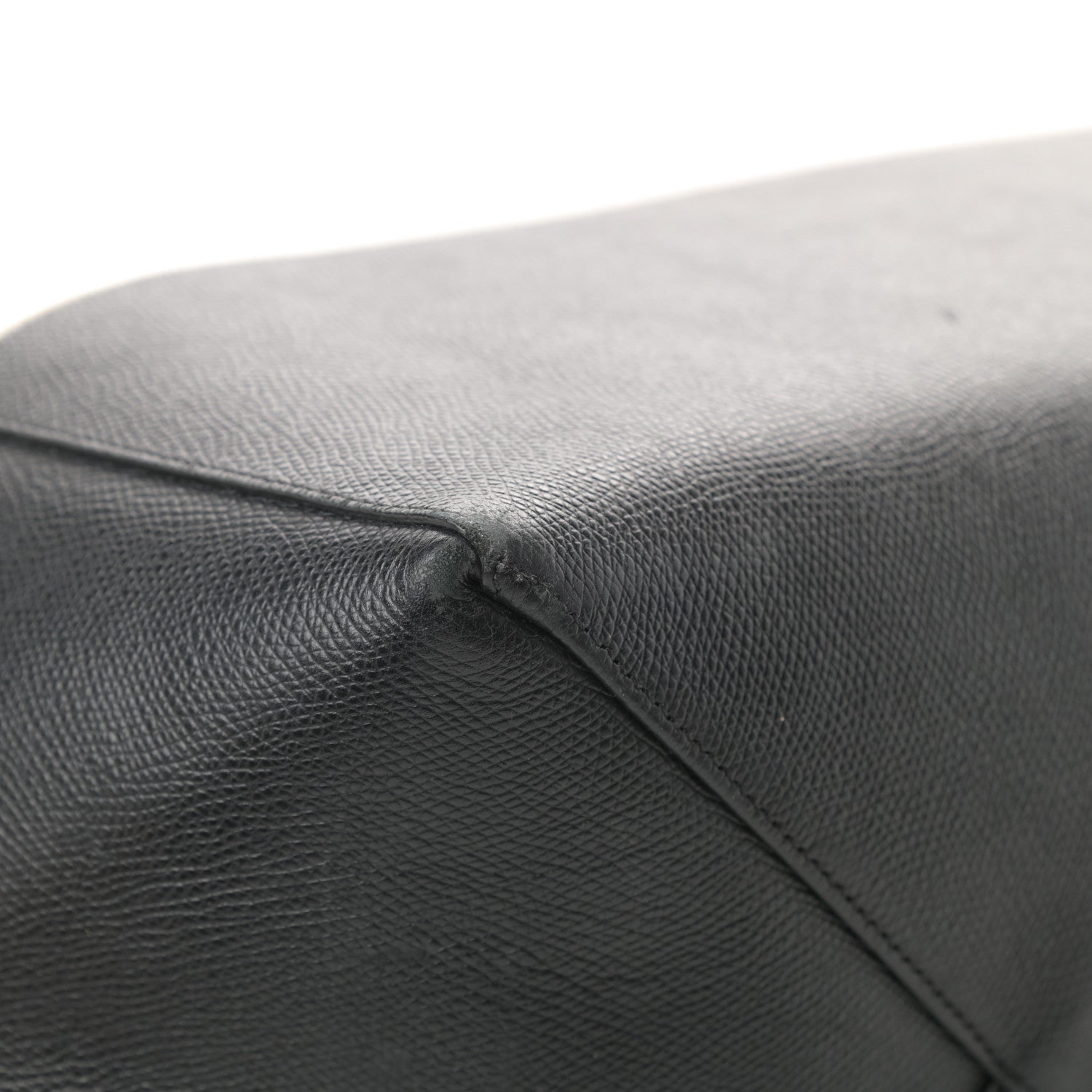 Celine Grained Calfskin Horizontal Bi-Cabas Cream Black 8 of 14