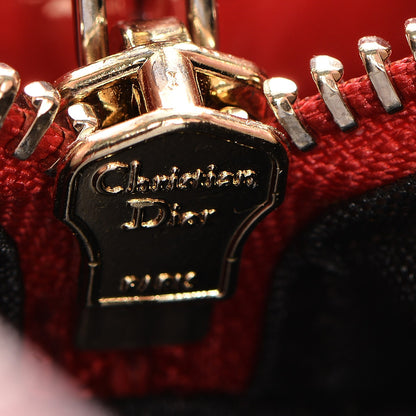 Christian Dior Patent Cannage Medium Lady Dior Red 19 of 20